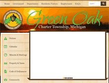 Tablet Screenshot of greenoaktwp.com